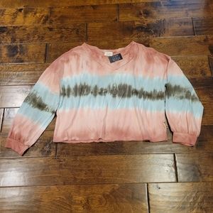 NWT 143 Story by Line Up Cropped Sweatshirt Size M